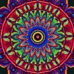 Indian tech related mandala mobile wallpaper