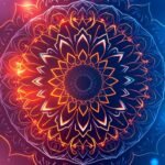 Indian tech related mandala mobile wallpaper