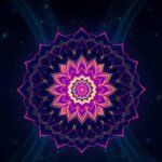 Indian tech related mandala mobile wallpaper