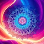 Indian tech related mandala mobile wallpaper