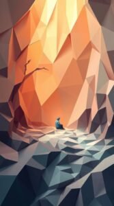 Mobile wallpaper theme: Solitude