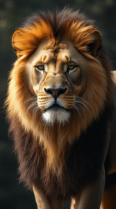 majestic lion