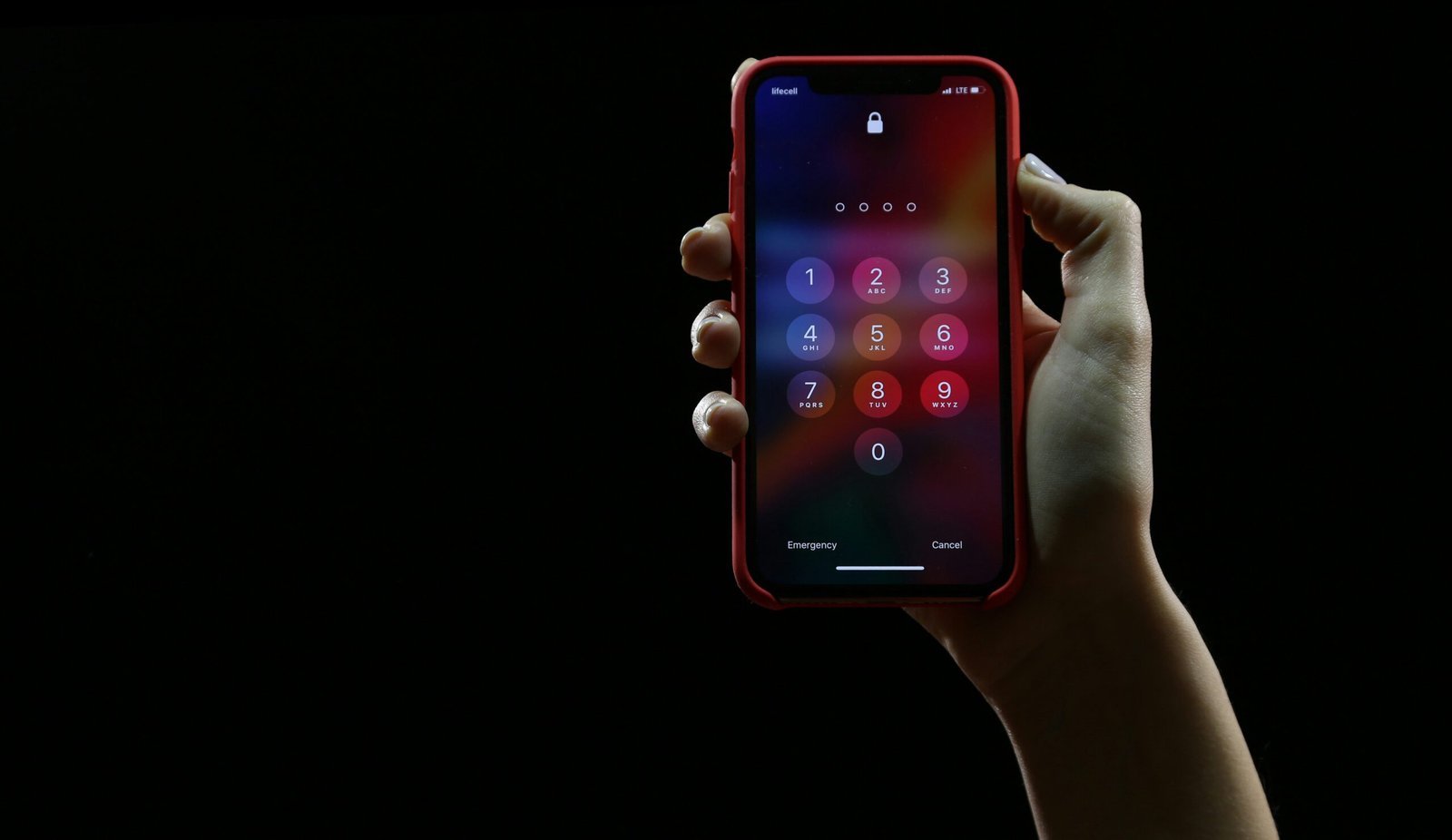 iPhone passcode