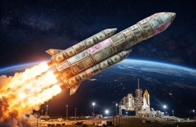 Money Rocket | Image: AI Generated